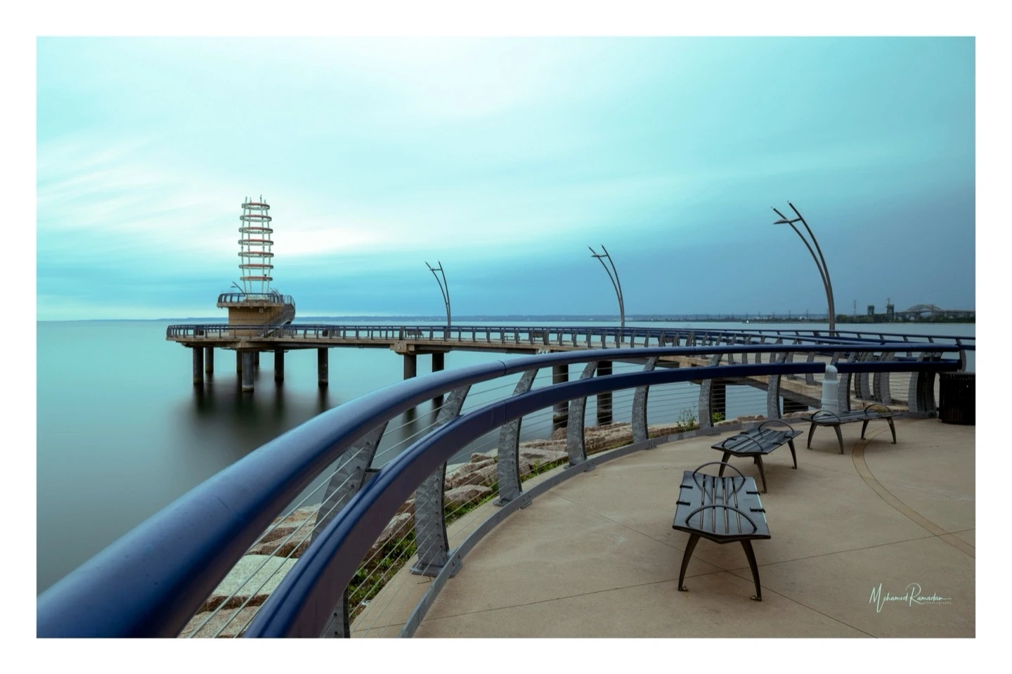Brant Street Pier Burlington Curved Waterfront