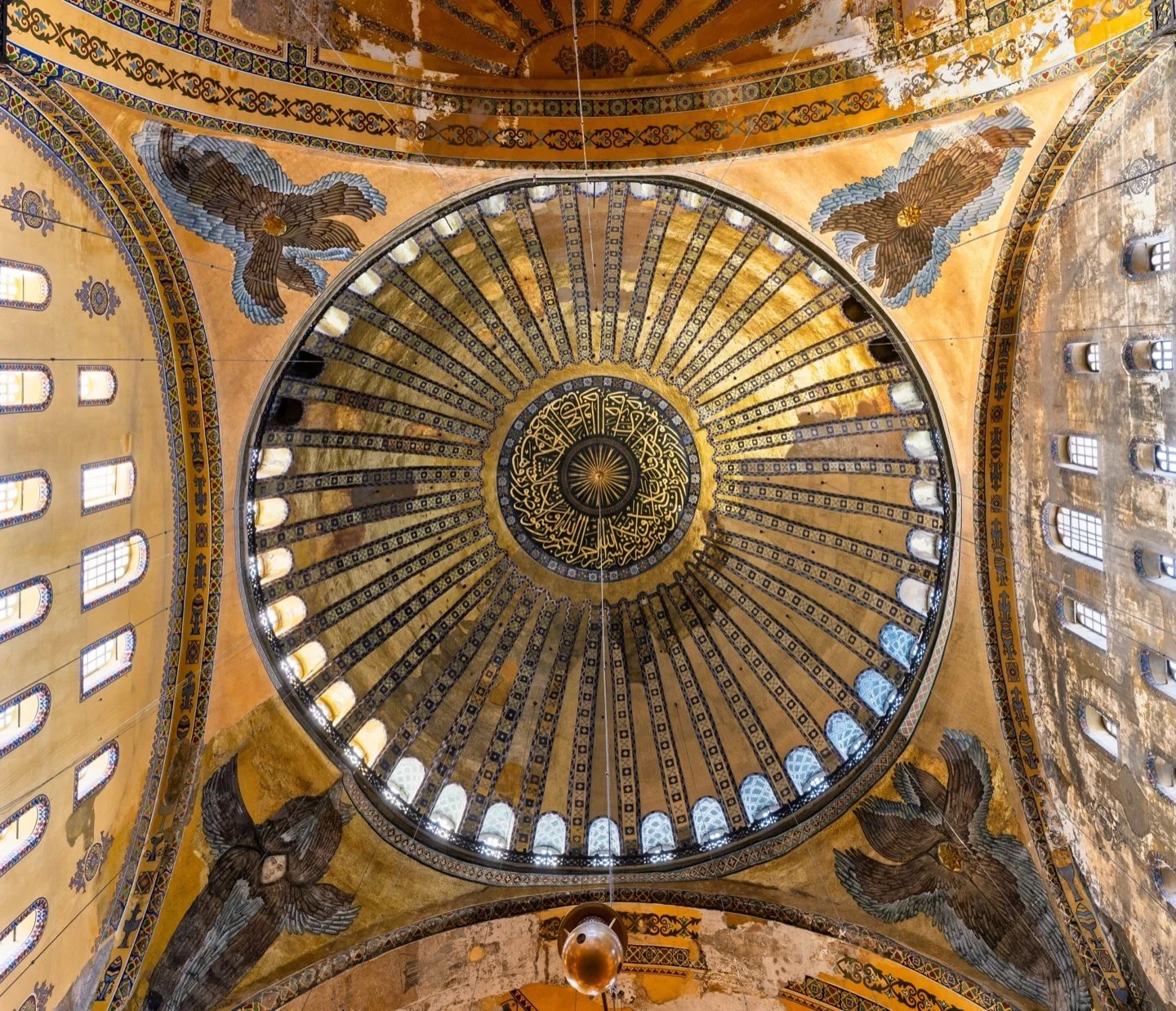 Hagia Sophia Ceiling Byzantine Mosaic Fine Art