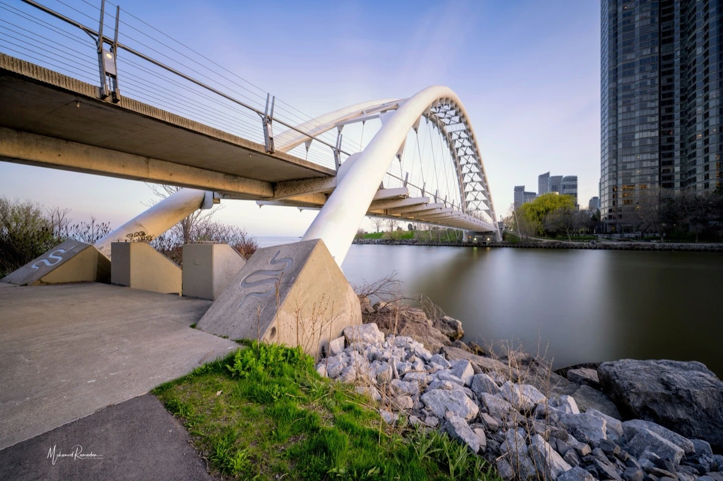 Toronto Humber Bay Arch Bridge Fine Art