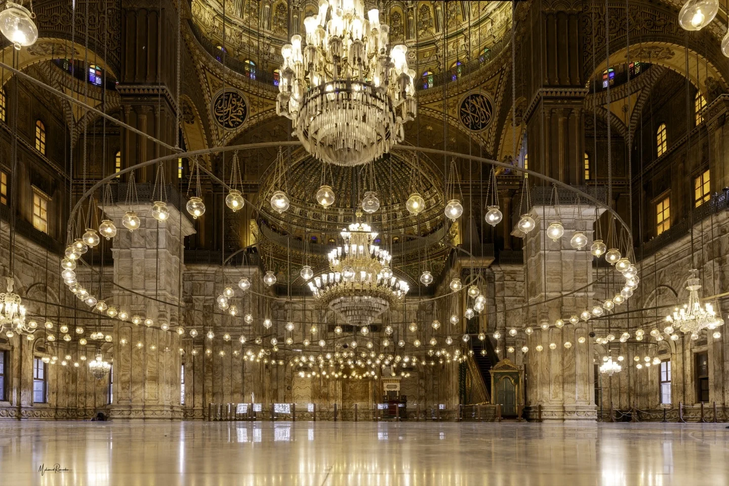 Mohamed Ali Mosque Interior