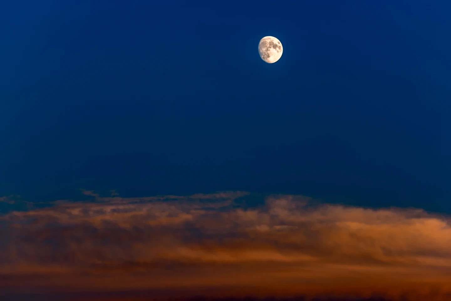 Full Moon Rising Dusk Ontario Fine Art
