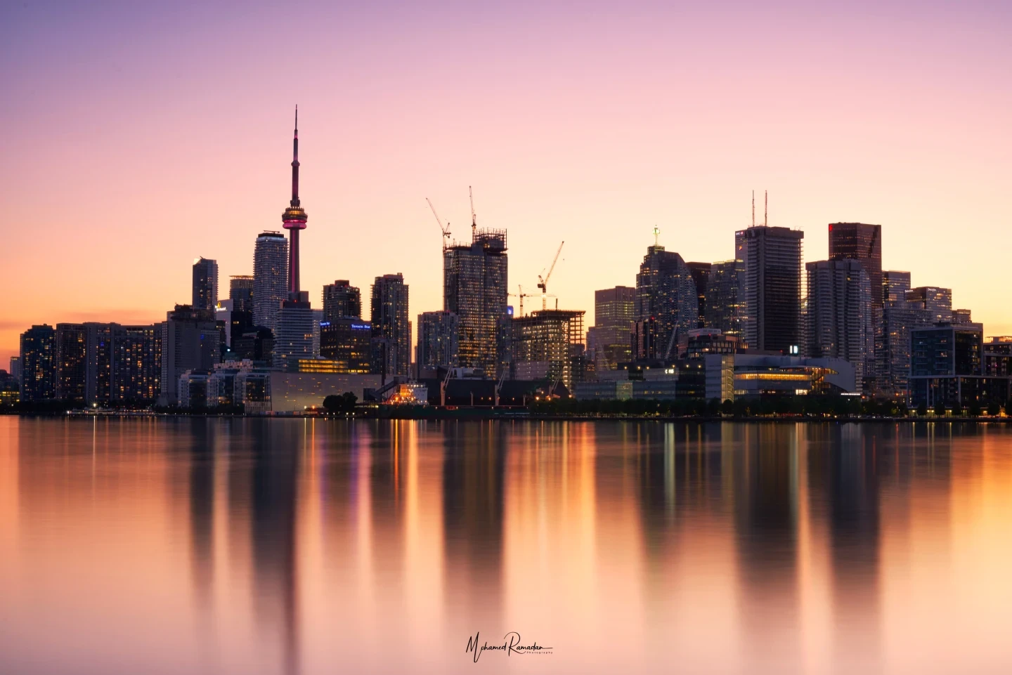 Toronto Skyline Long Exposure
