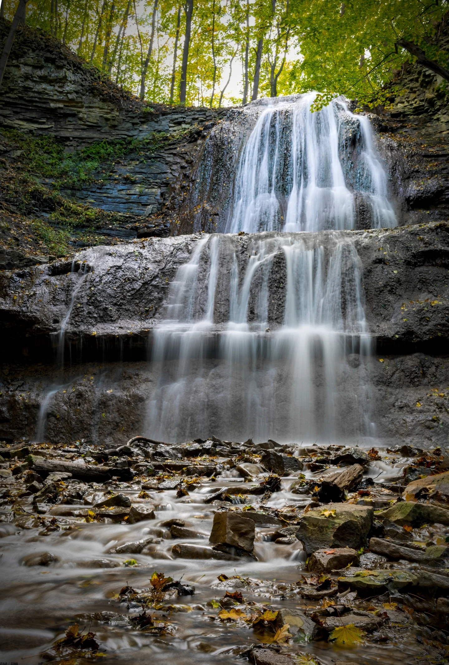 Sherman Falls Ancaster Waterfall Ontario