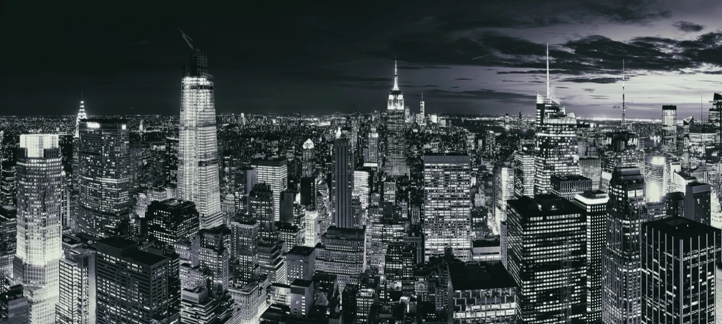 New York City Night Panorama