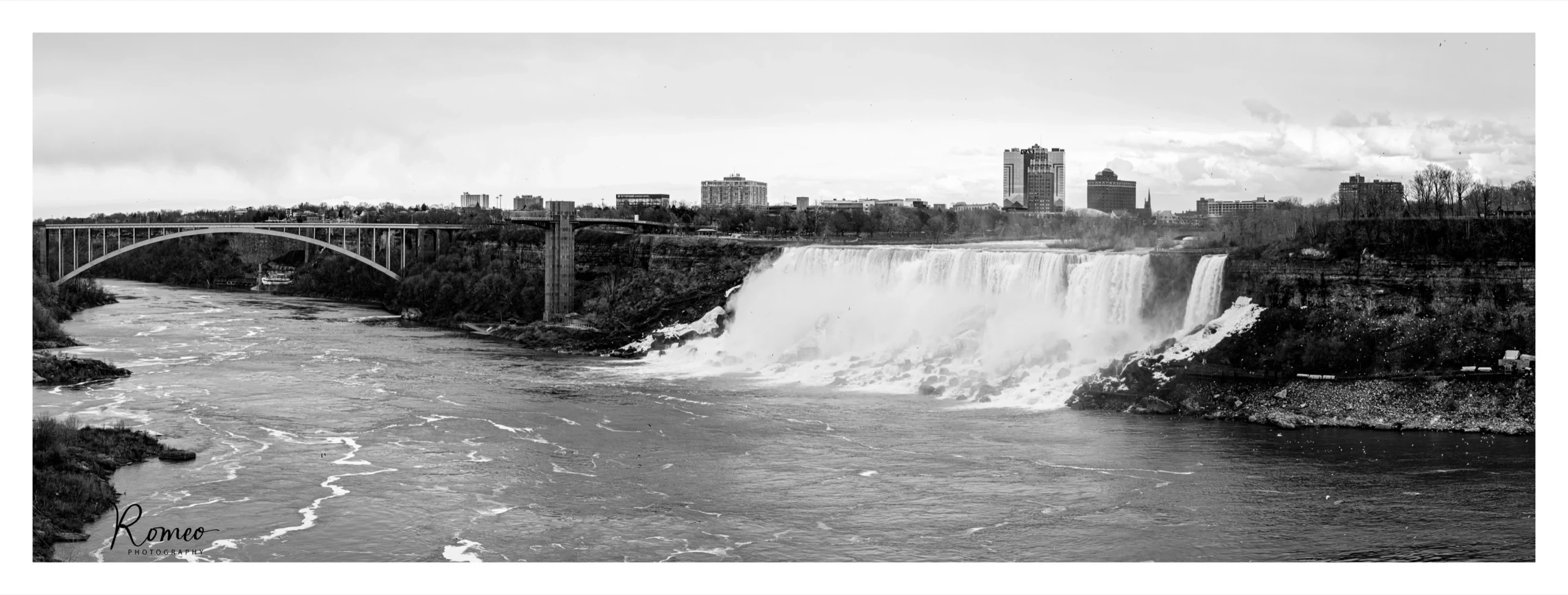 Niagara Falls Panorama Fine Art