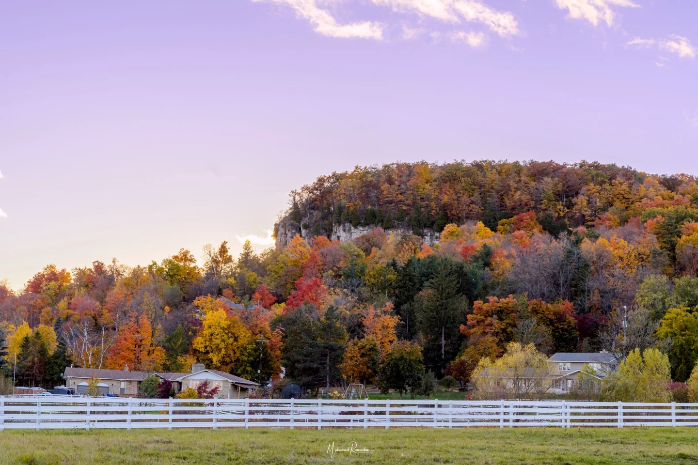 Kelso Conservation Side View Autumn
