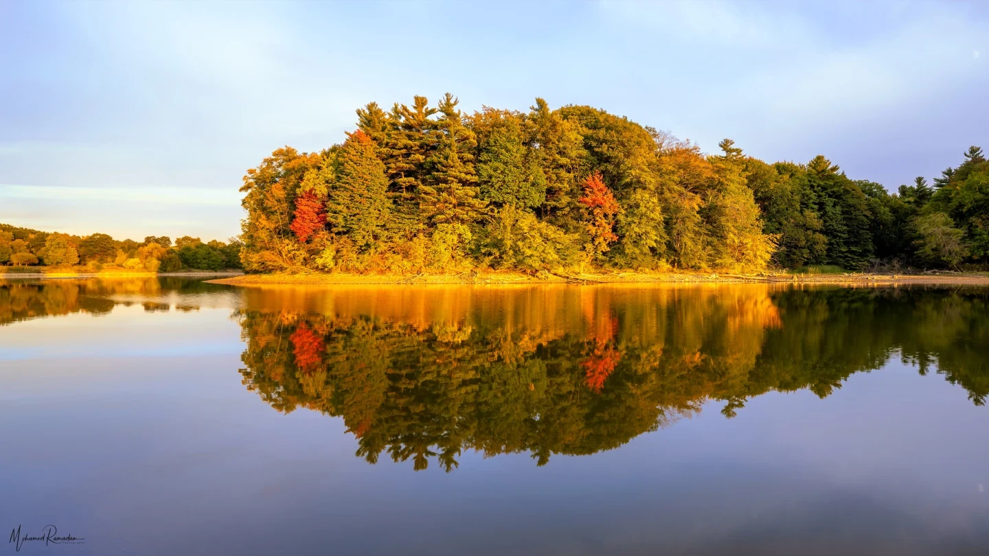 Christie Lake Blue Hour Panorama