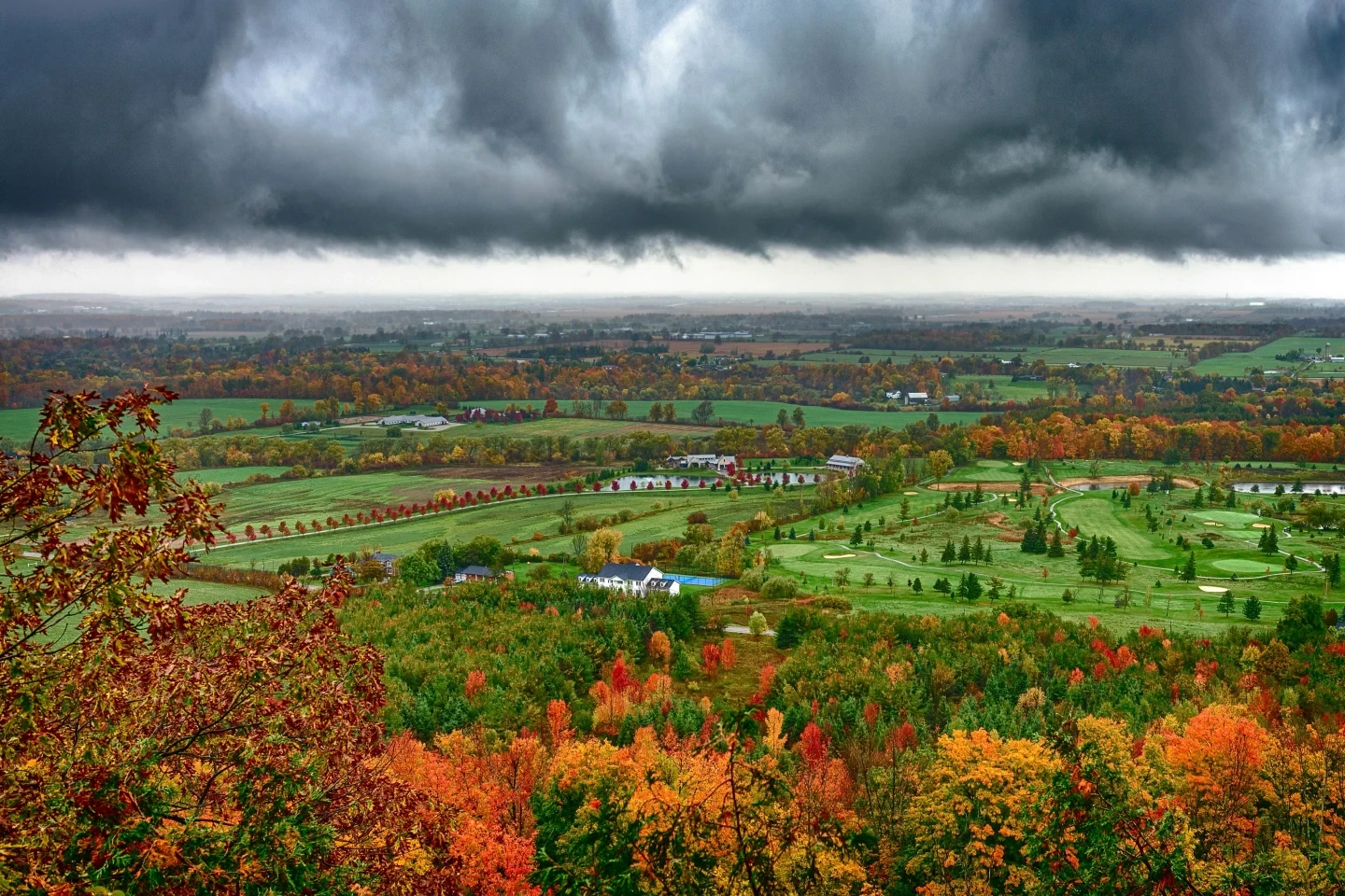 Mount Nemo Escarpment Top View