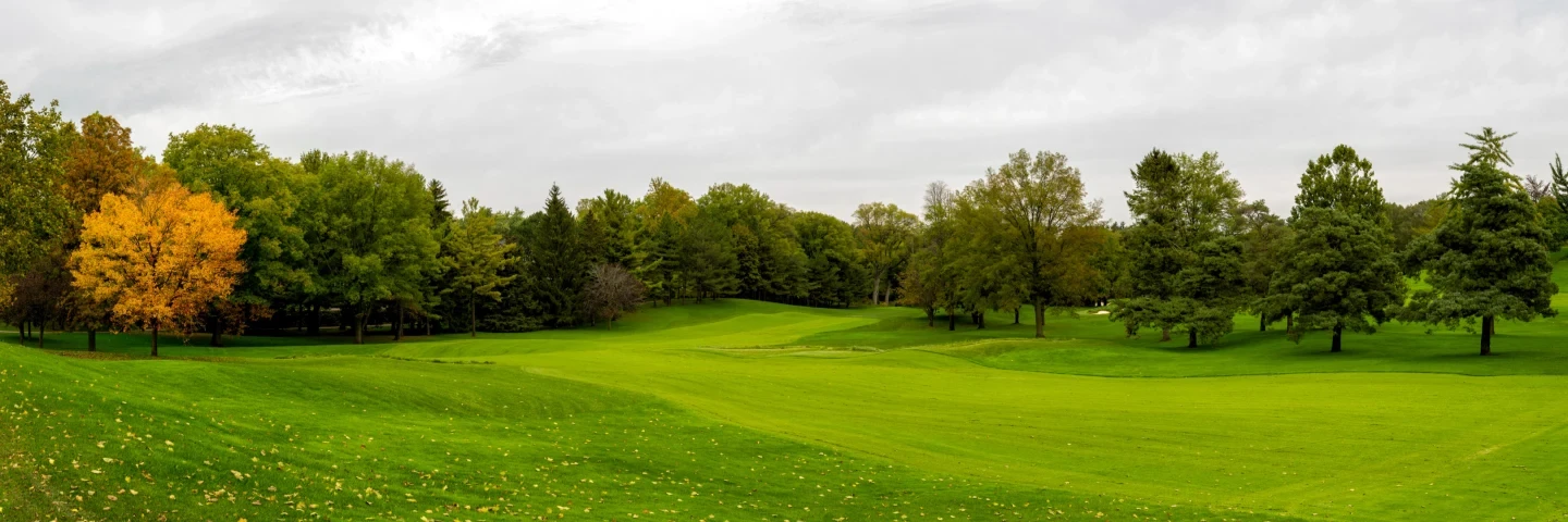 Ontario Golf Course Summer Panorama 2