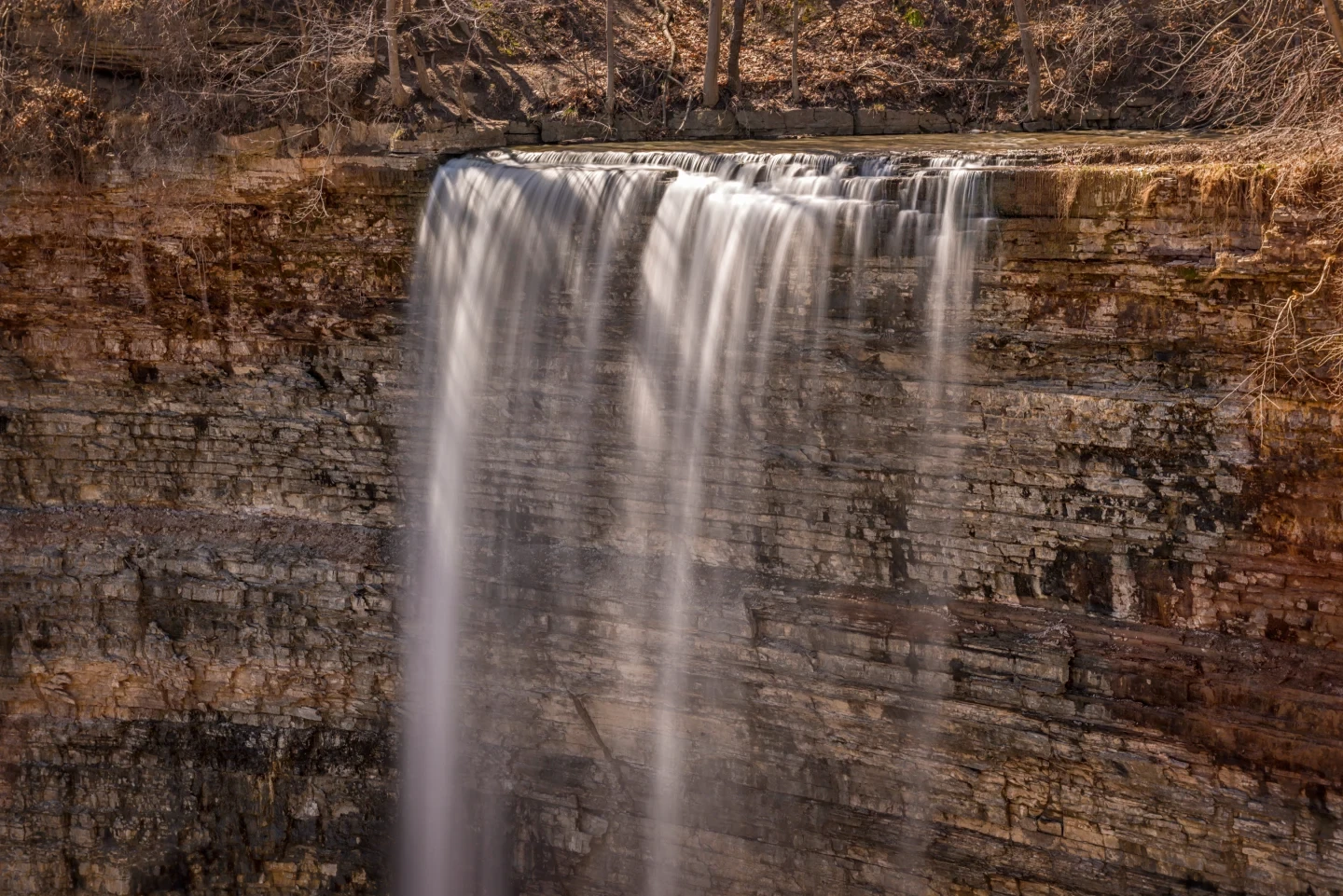 Tews Falls Hamilton Close Up Fine Art