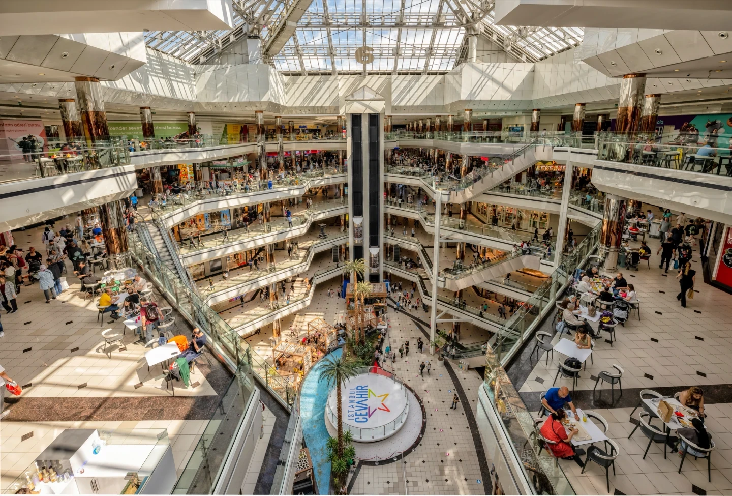 Cevahir Mall Istanbul Architecture Interior