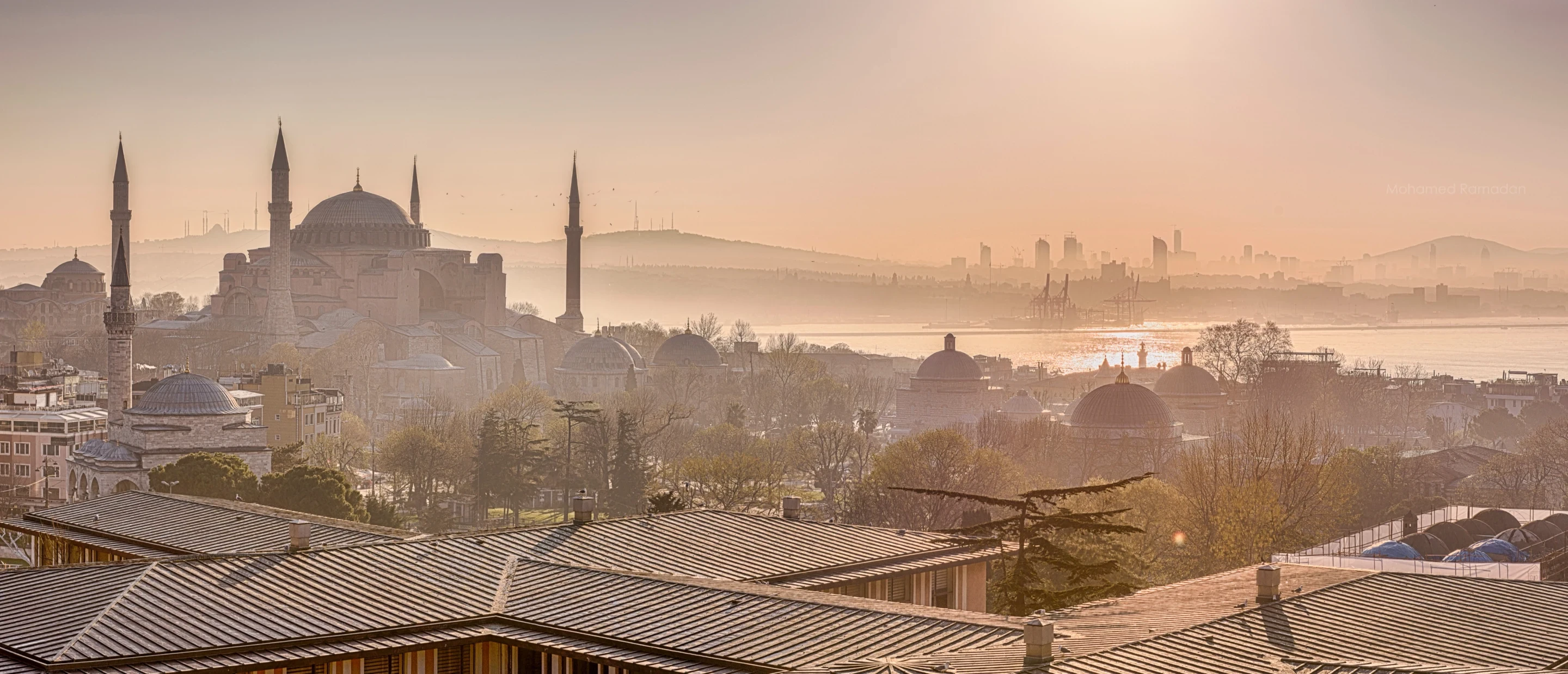 Istanbul Bosphorus Massive Panorama