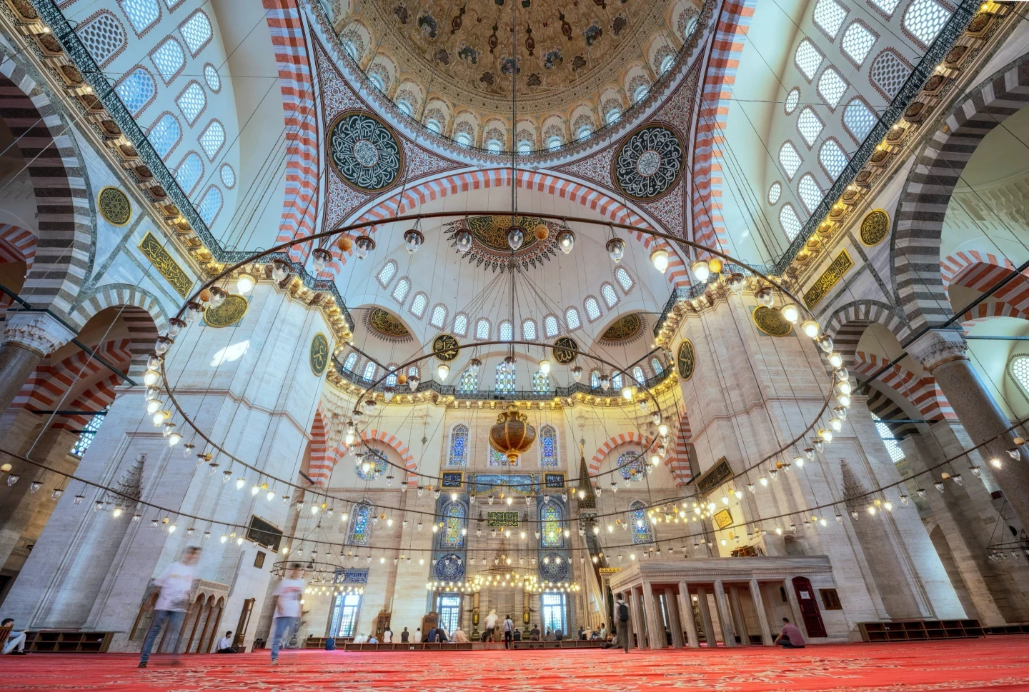 Suleymaniye Mosque Istanbul Second Perspective