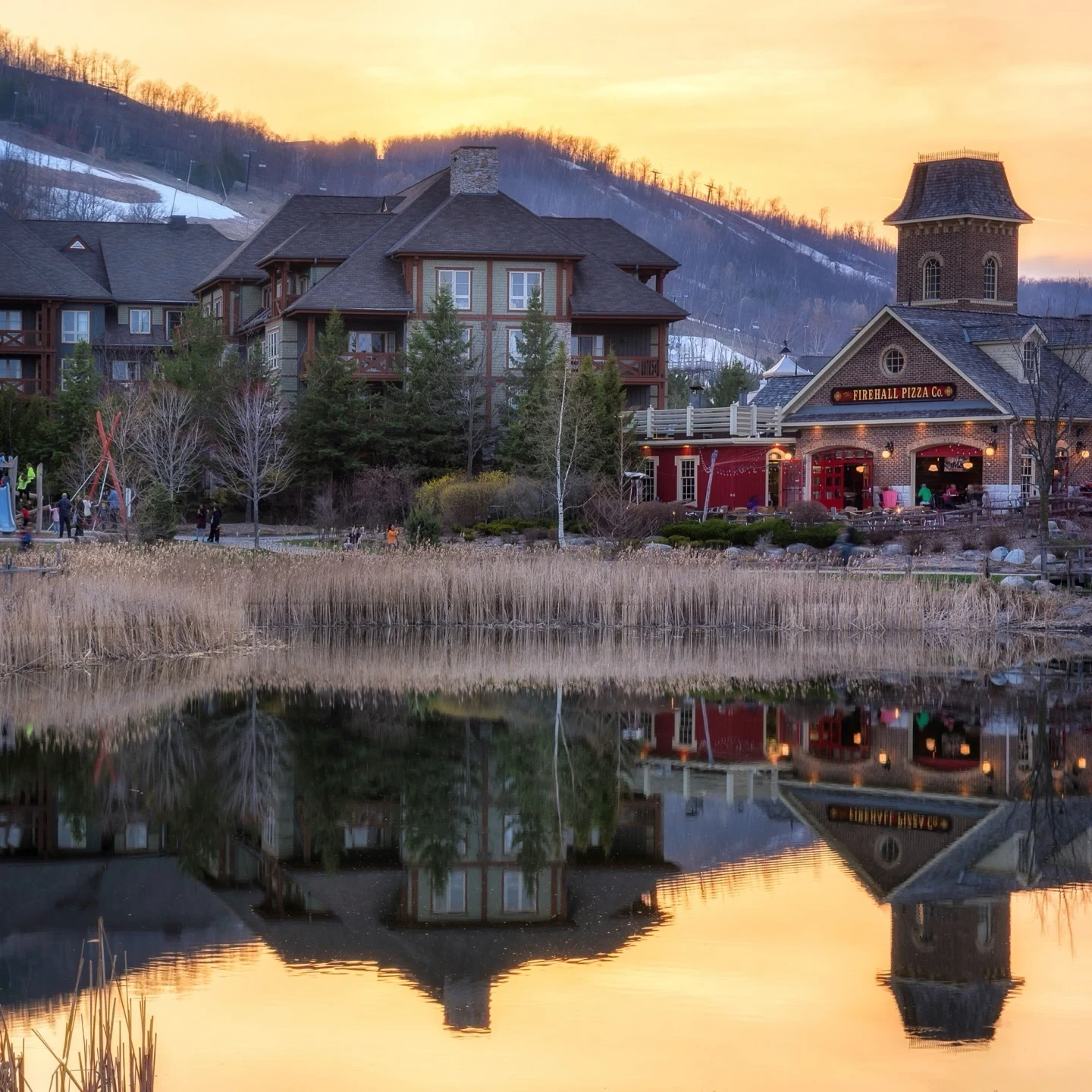 Blue Mountain Perfect Mirror Reflection