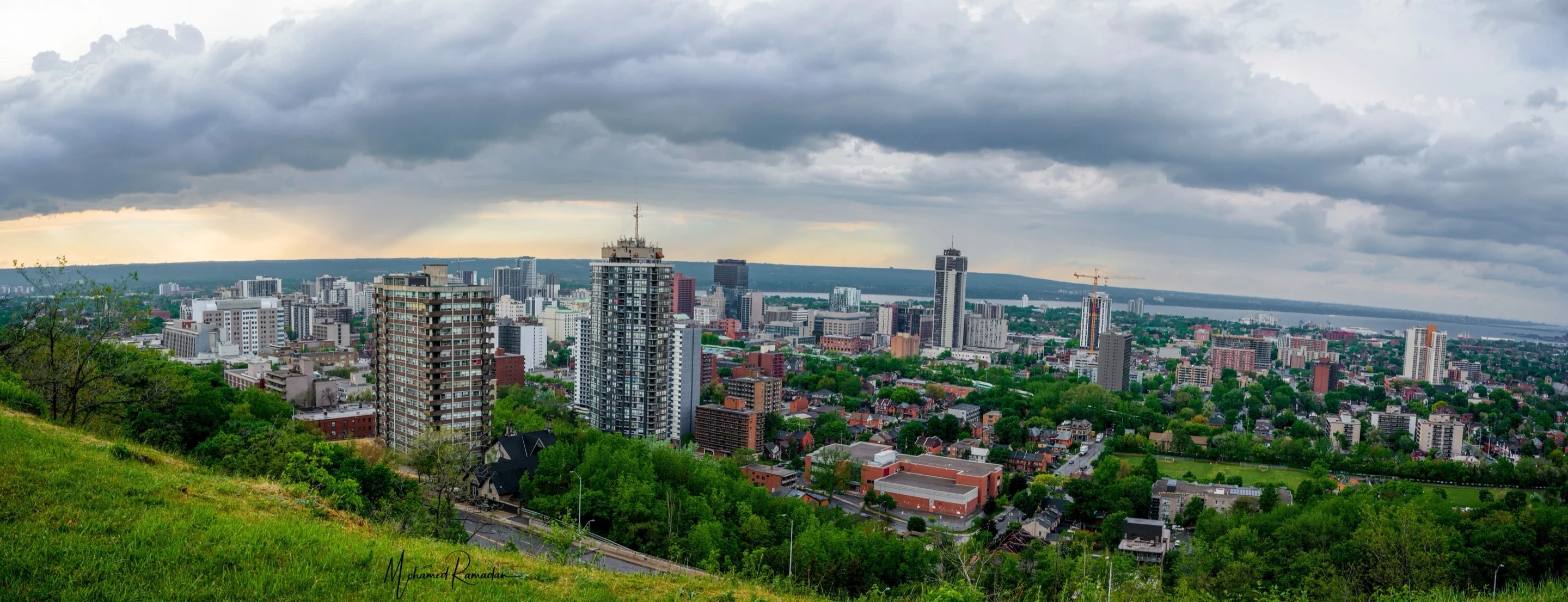 Hamilton City Lookout Panorama