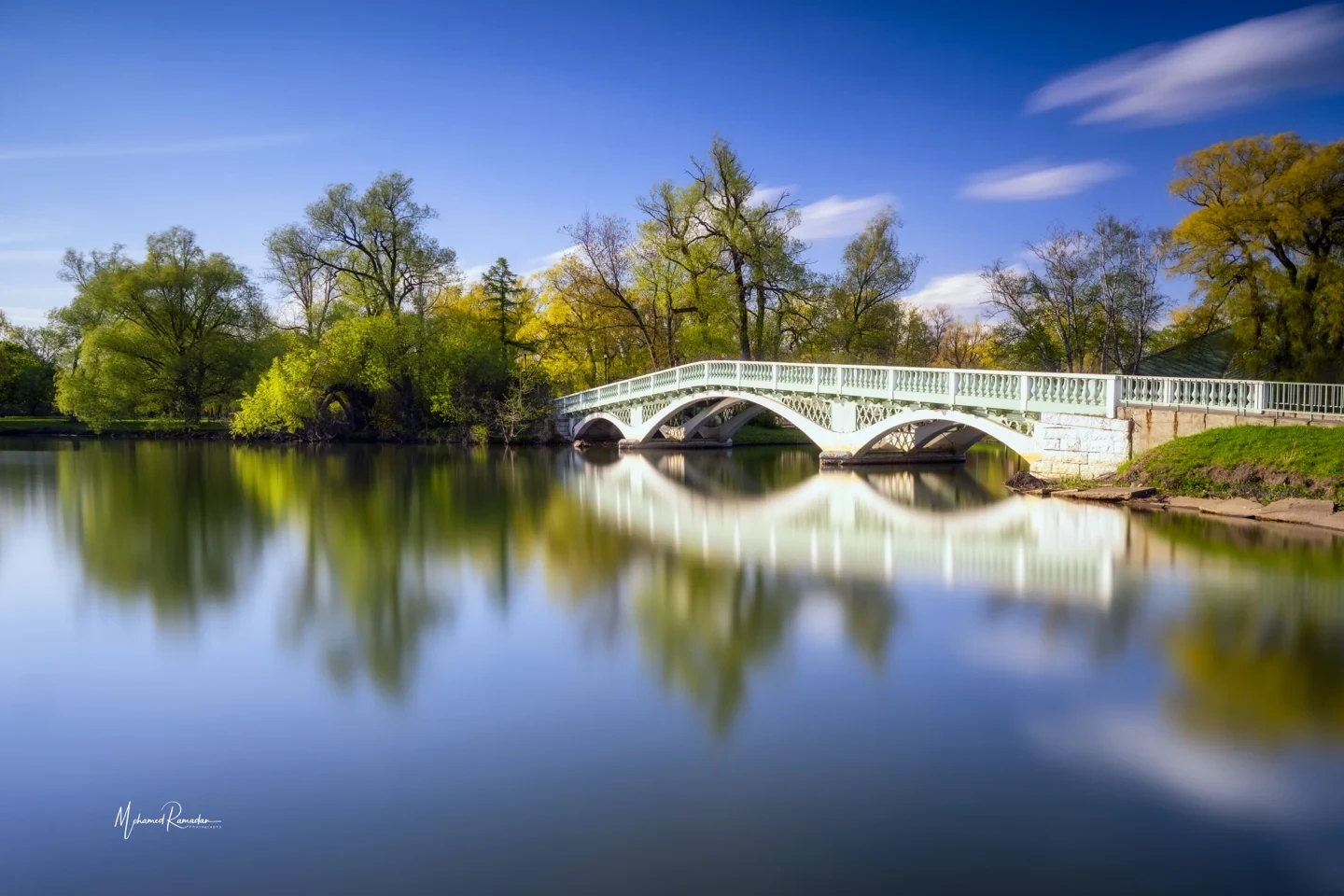 Island Bridge Arch Reflection