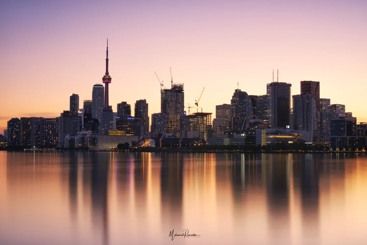 Skyline Warm Long Exposure